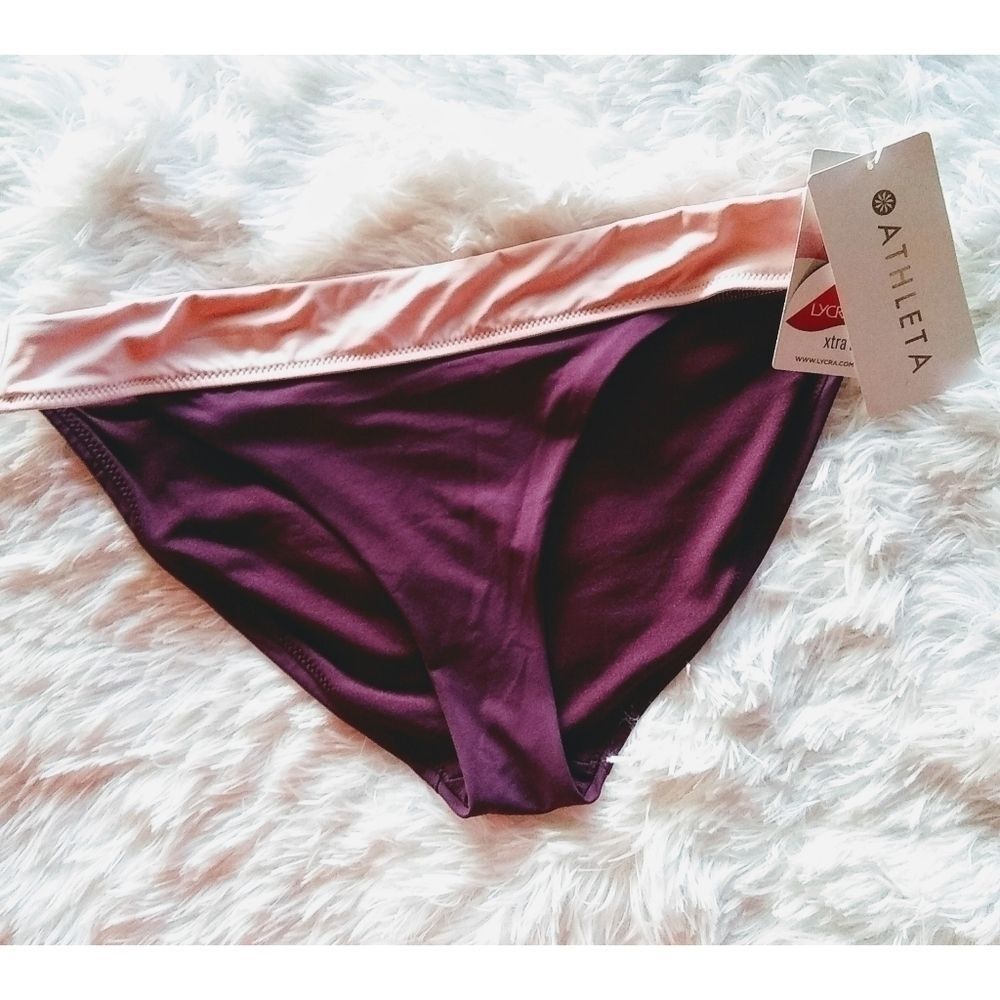 Athleta Mod Block Medium Rise Bottom Size Medium - Picture 2 of 4